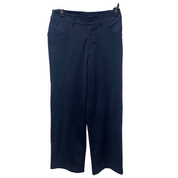 Public Rec Pants Womens 28x26 blue All Day crop Straight Leg Golf Performance - Picture 1 of 12